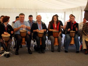 ADP Sales Conference Mornington Peninsula Peppers Drumming Event