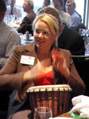 AICD Australian Institute of Company Directors christmas long luncheon corporate event interactive drumming teambuilding Hilton Sydney