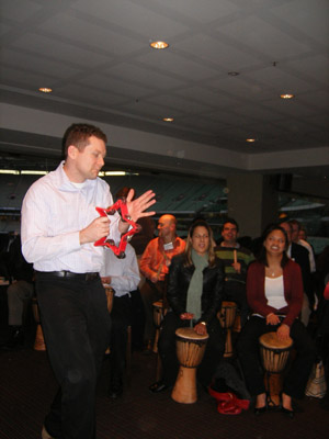 ANZ Interactive Corporate Drumming Melbourne