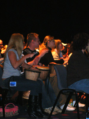 Frucor Conference by Hipnotic Media Interactive Corporate Drumming Hobart