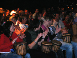 Frucor Conference by Hipnotic Media Interactive Corporate Drumming Hobart