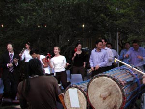 pricewaterhousecoopers RSG BA quarterly group function team building corporate interactive drumming event sydney