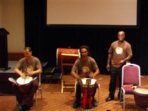 sabre pacific traveller's choice conference burswood plaza perth interactive drumming event