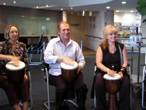 woollahra council customer services team buiilding interactive drumming event sydney